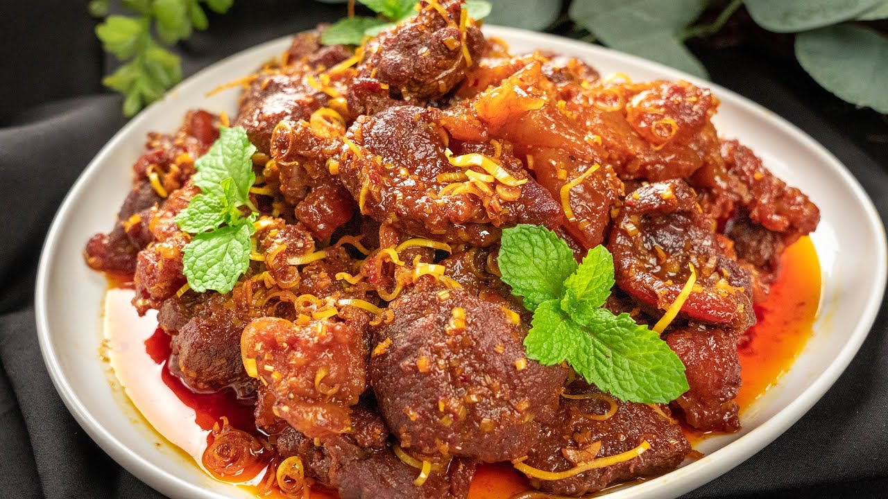 Bò kho sả ớt