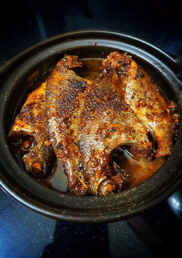 Cá rô kho tiêu