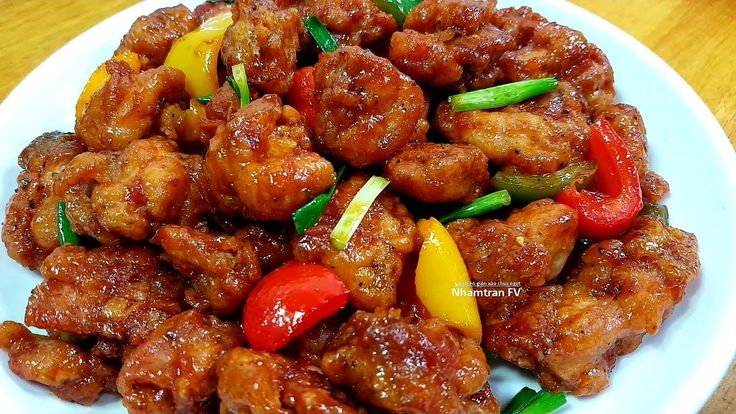 Mề gà xào chua ngọt