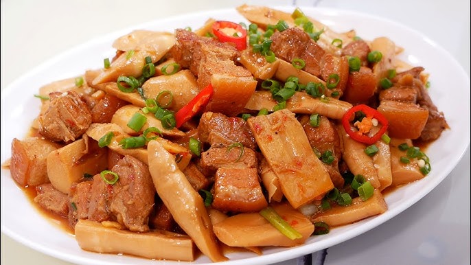 Thịt kho măng