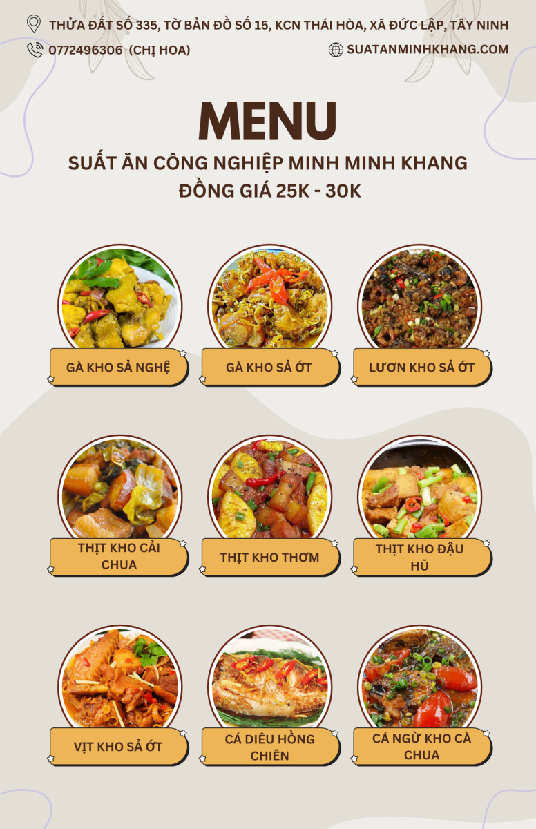 Menu 25k-30k