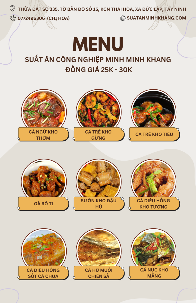 Menu 25k-30k