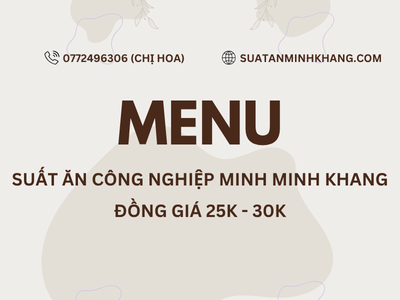 Menu 25k-30k