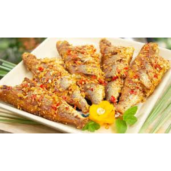 Cá Hường Chiên Sả