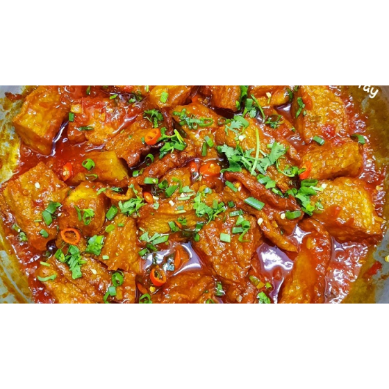 Chả cá sốt cà chua