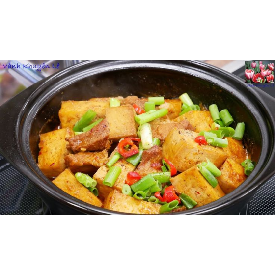 Thịt kho đậu hũ