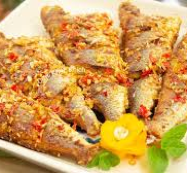 Cá Hường Chiên Sả
