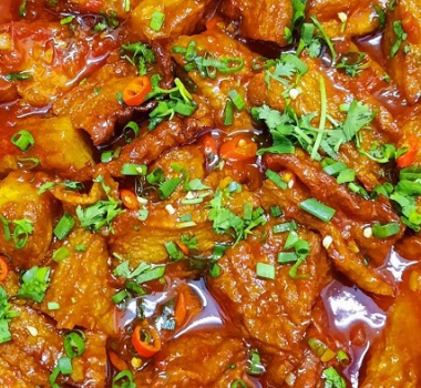 Chả cá sốt cà chua