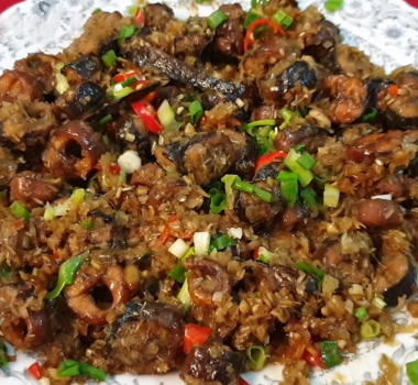 Lươn kho sả ớt